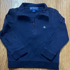 J. Bailey Navy Pullover with Turtle Logo